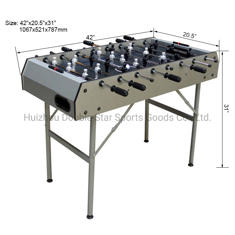 42" Mini Soccer Table Game Football Table with Metal Feet for Sale