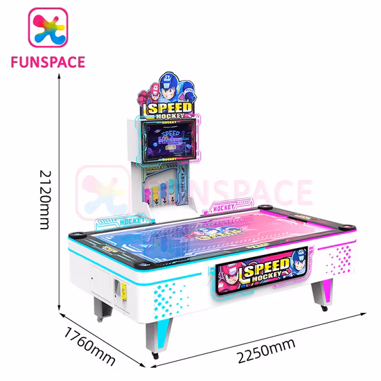 Colorful Park Mini Commercial Game Machine Coin Pusher Game Machine Air Hockey Table for Game Center