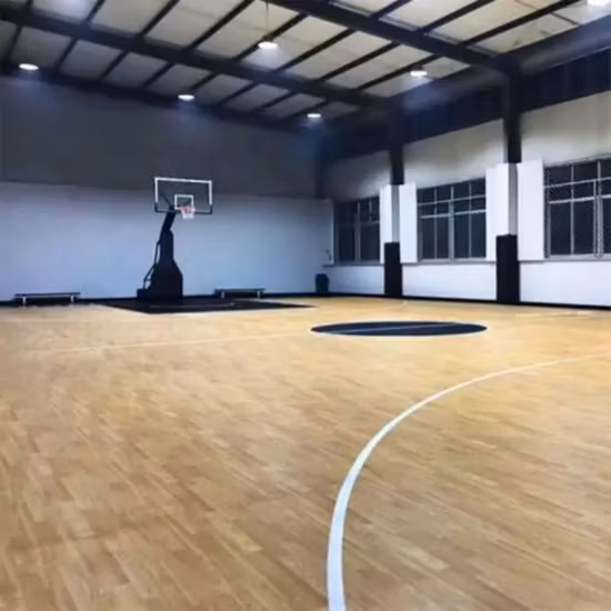 Enlio-Sportbodenbelag für Basketballplätze, Badmintonplätze, Designstil, modern · Anwendung, Schule · Produkttyp: Sonstiges