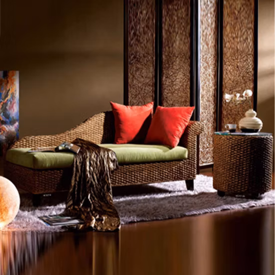 Esszimmerstühle und Tische aus natürlichem Rattan, Gartensets, Gartenmöbel, andere Wohnmöbel